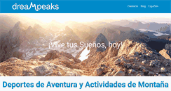 Desktop Screenshot of dreampeaks.com